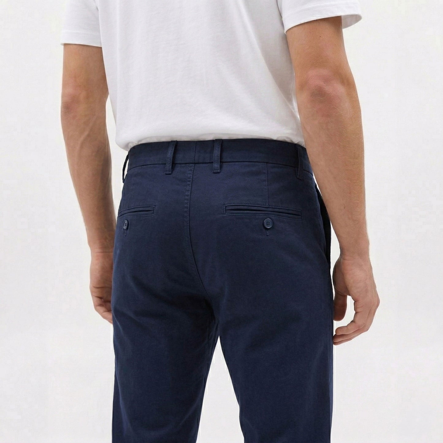 Navy Slim Tapered Chino